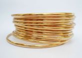 Conjunto Argolas Ouro