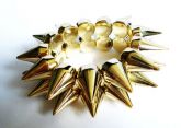 Pulseira Spike Ouro