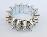 Pulseira Spike Prata