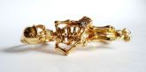 Anel Triplo Esqueleto Ouro